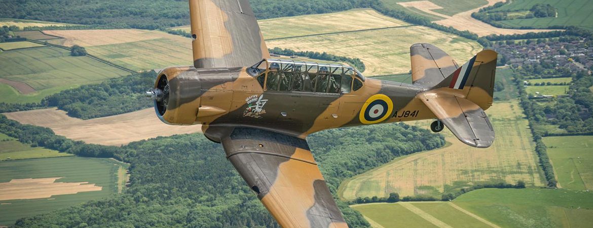 Old Sarum Airfield announces historic Harvard ‘Warbird’ flights from WW1 airfield